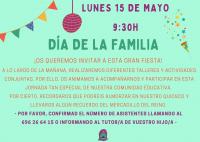 Invitación Día de la familia 15 mayo 2023